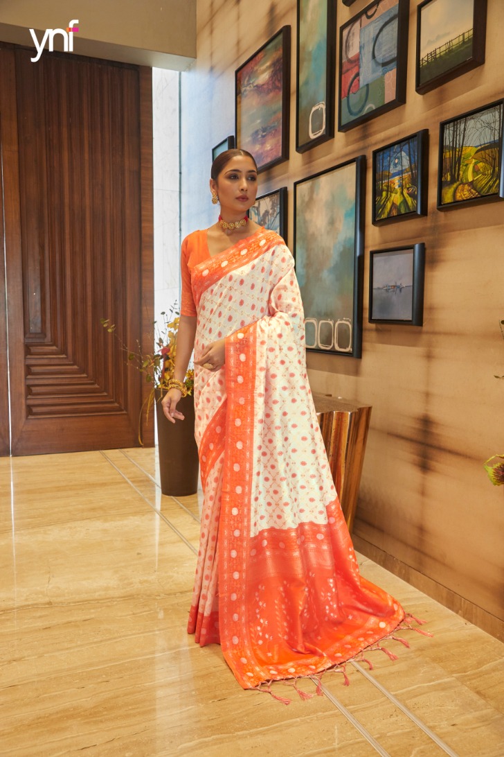 Ynf Zari Banaras Occasion Wear Art Silk Saree Catalog
