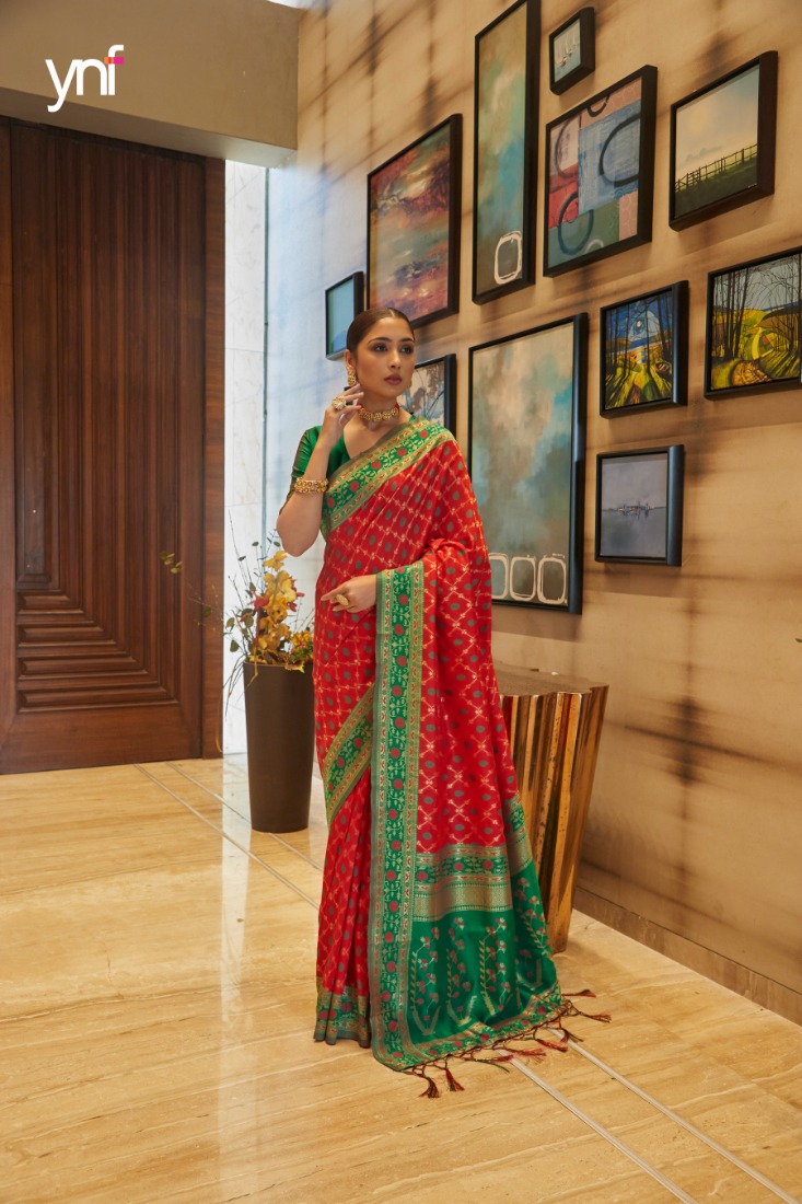 Ynf Zari Banaras Occasion Wear Art Silk Saree Catalog