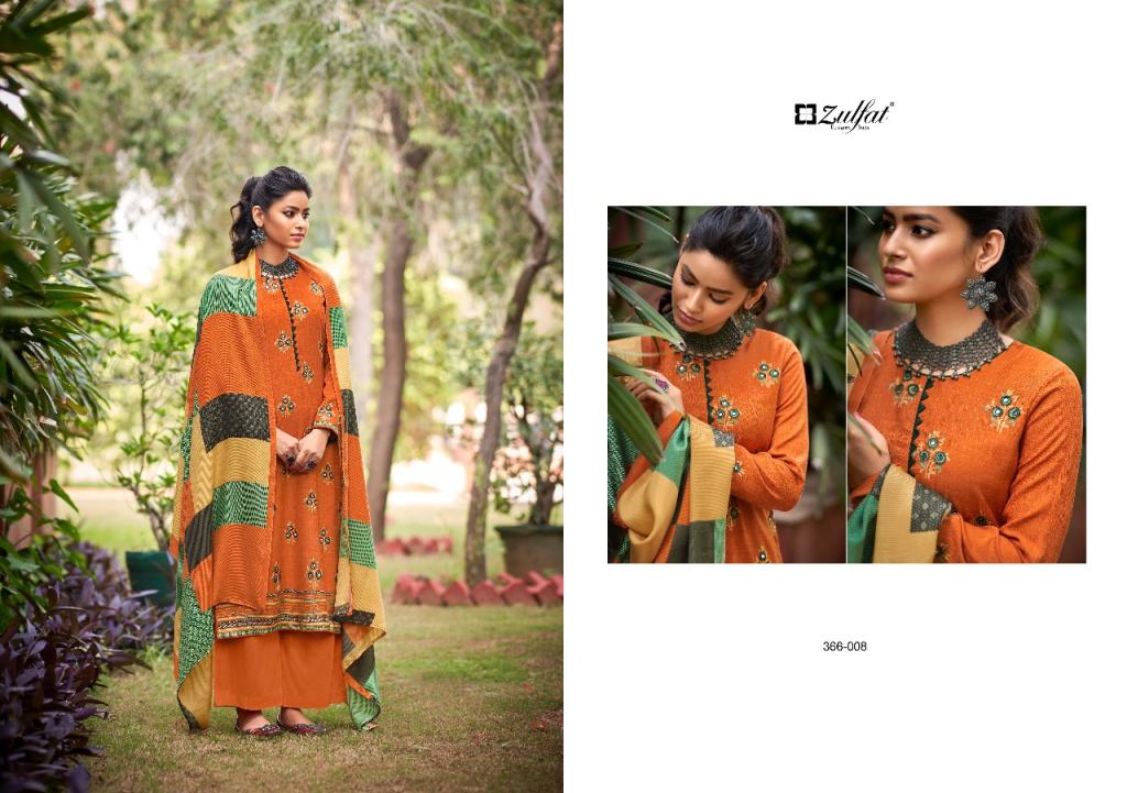 Zulfat Miraya Designer Winter Wear Low Rate Pashmina Catalog