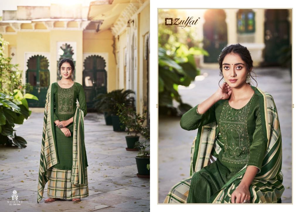 Zulfat Mohini Pashmina Print Dress Material Catalog