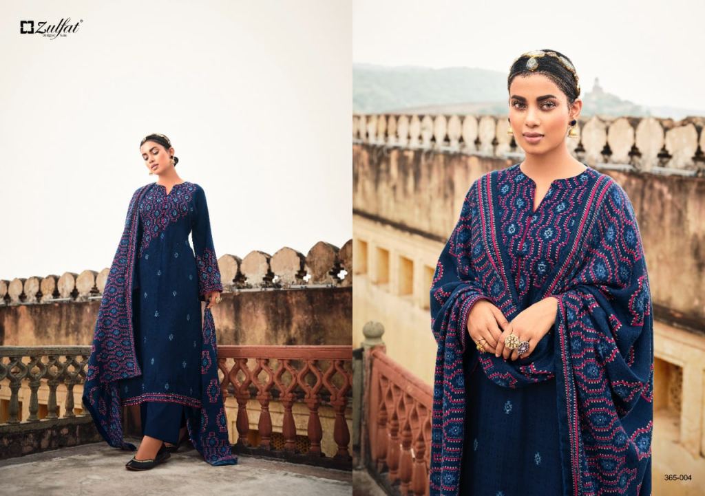 Zulfat Winter Love Digital Printed Winter Wear Pashmina Catalog