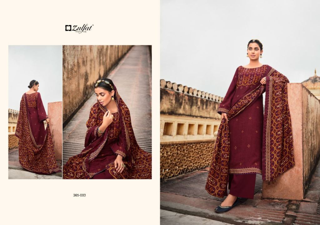 Zulfat Winter Love Digital Printed Winter Wear Pashmina Catalog