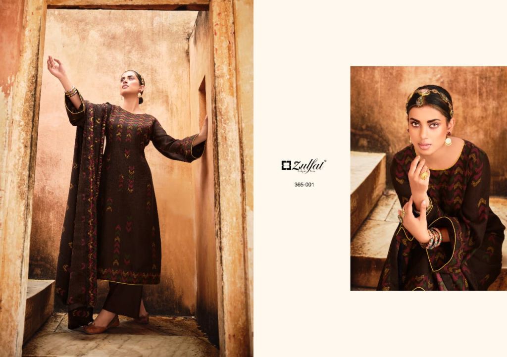 Zulfat Winter Love Digital Printed Winter Wear Pashmina Catalog