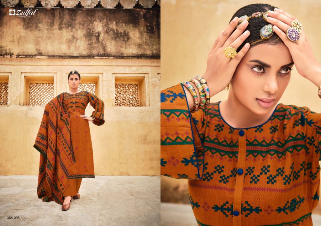 Zulfat Winter Love Digital Printed Winter Wear Pashmina Catalog