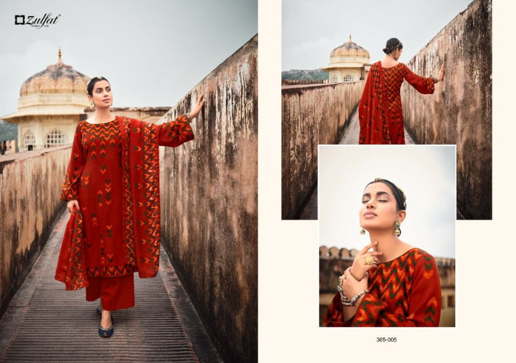 Zulfat Winter Love Digital Printed Winter Wear Pashmina Catalog