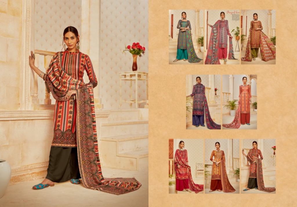 Anita Kesariya Jugni Pure Wool Pashmina Winter Catalog