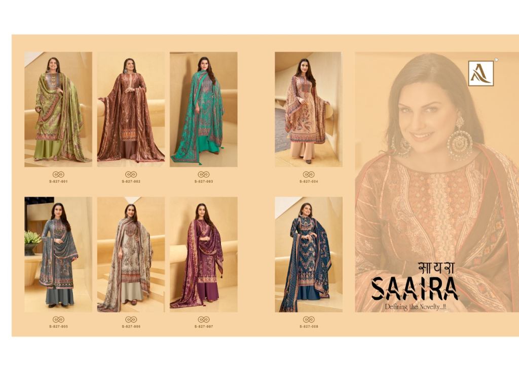 Alok Saaira Designer Viscose Velvet Wear Wholesale Pashmina Catalog