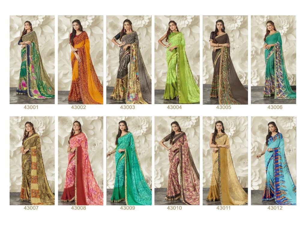 Swastik Sachi Vol 43 Daily Wear Casual Sarees Catalog