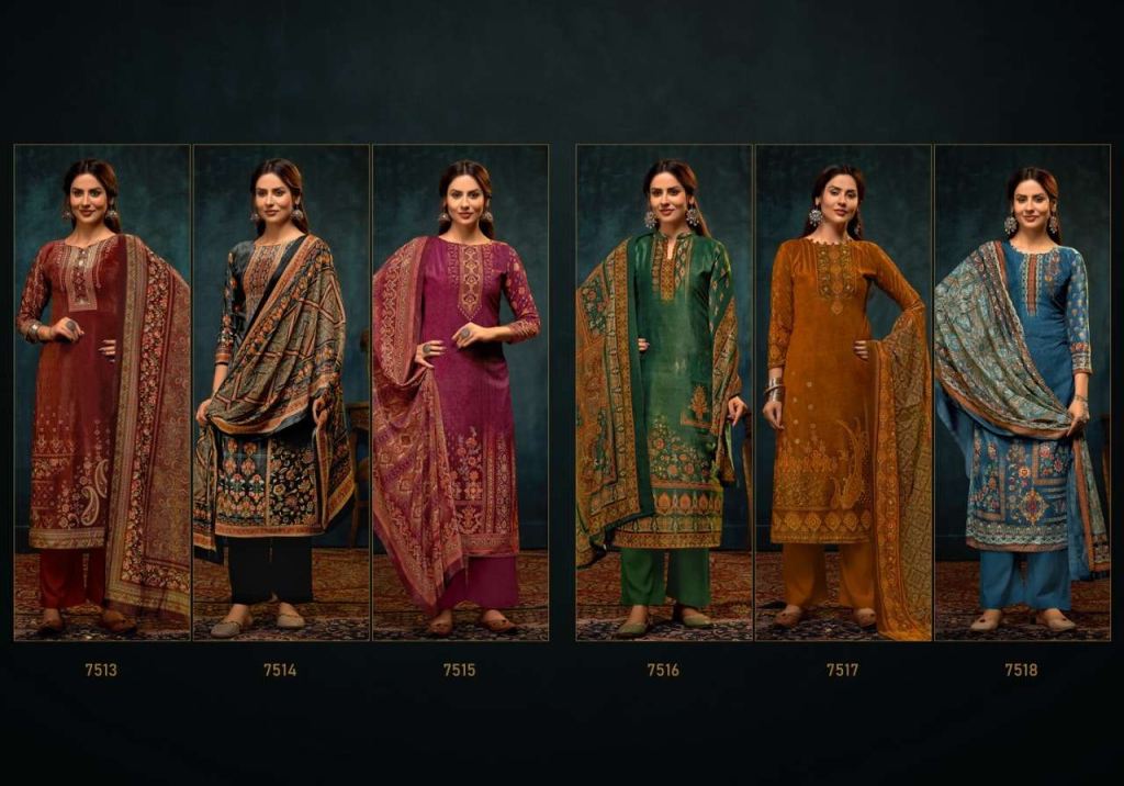 Levisha Surbhi Vol 2 Pure Velvet With Digital Print Salwar Suits