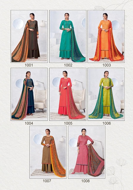 Suryajyoti Nirosha Vol 1 Designer Dress Material Shop Catalog