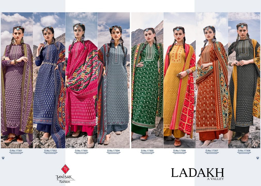 Tanishk Ladakh Winter Wear Pashmina Catalog