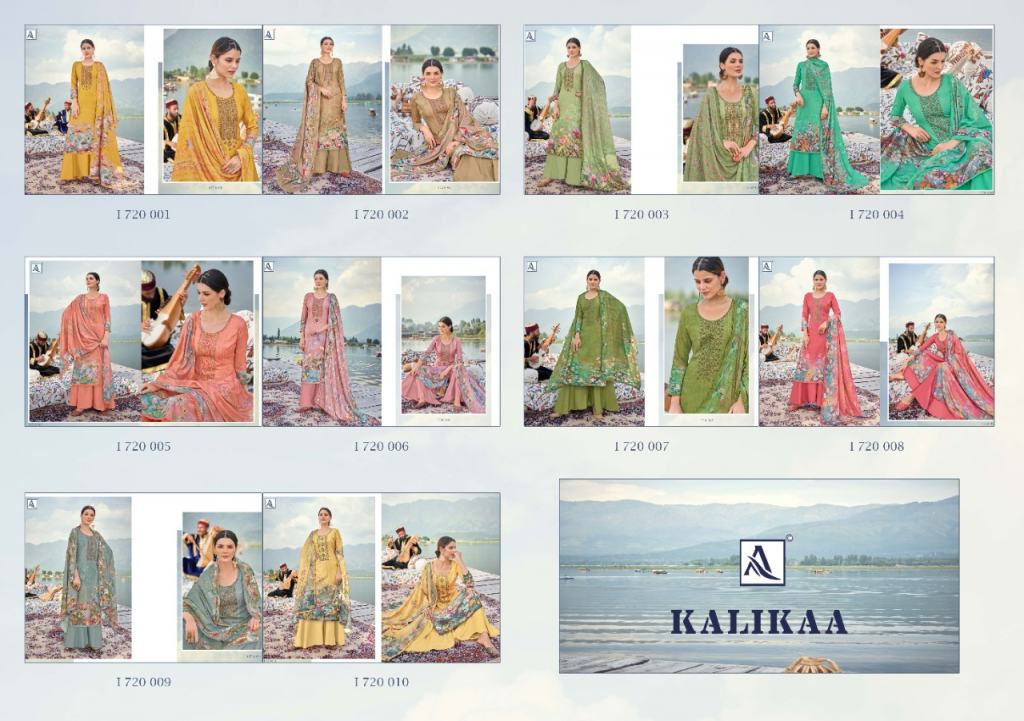 Alok Kalikaa Winter Wear Wool Pashmina Catalog