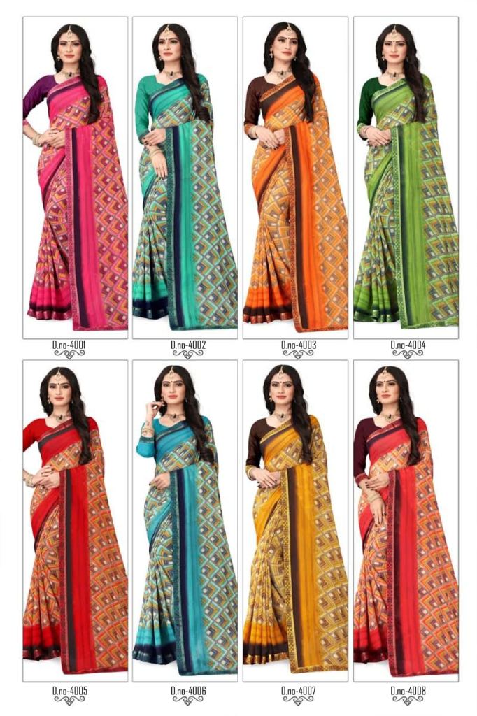Swastik Laila Vol 1 Casual Wear Printed Sarees Catalog