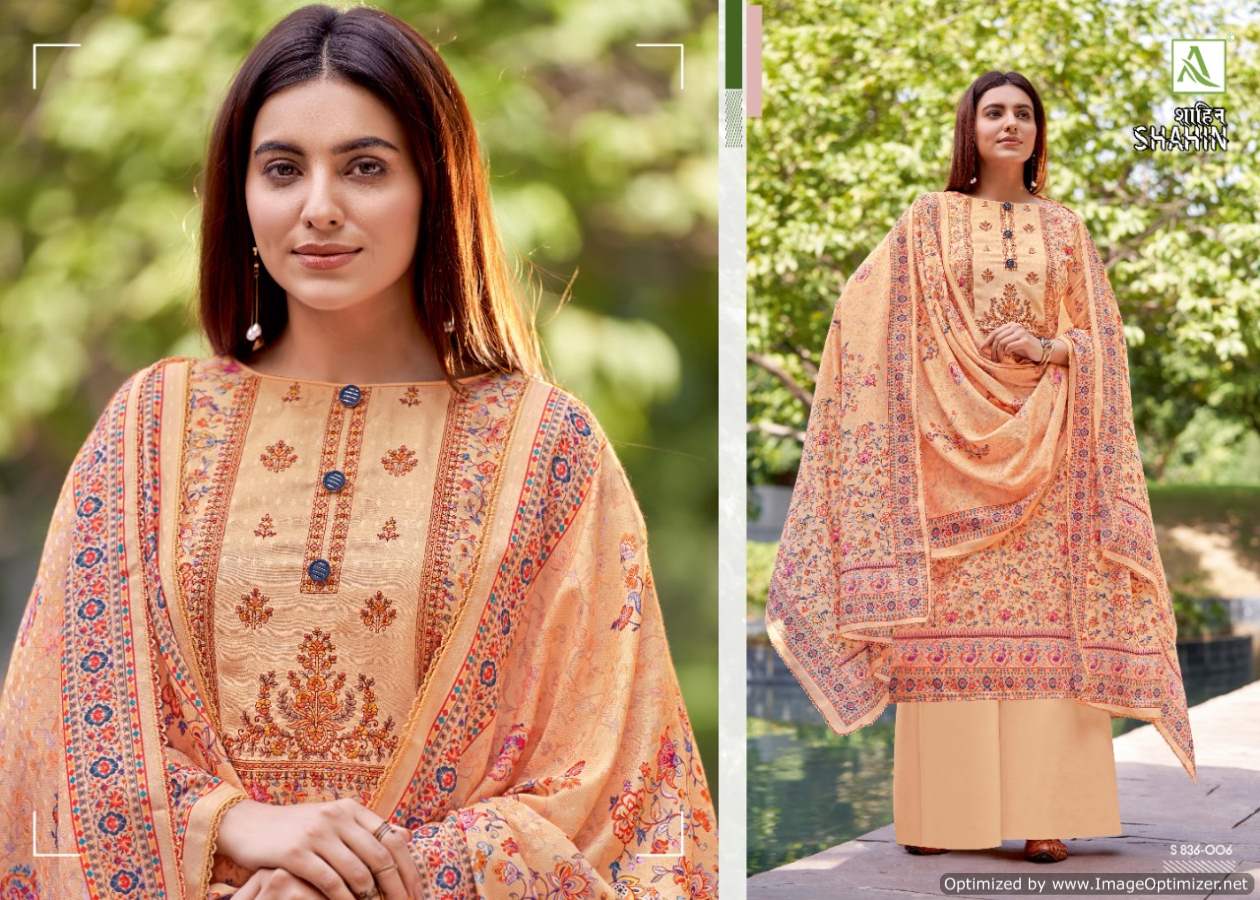 Alok Shahin Jam Cotton Casual Wear Dress Material Catalog