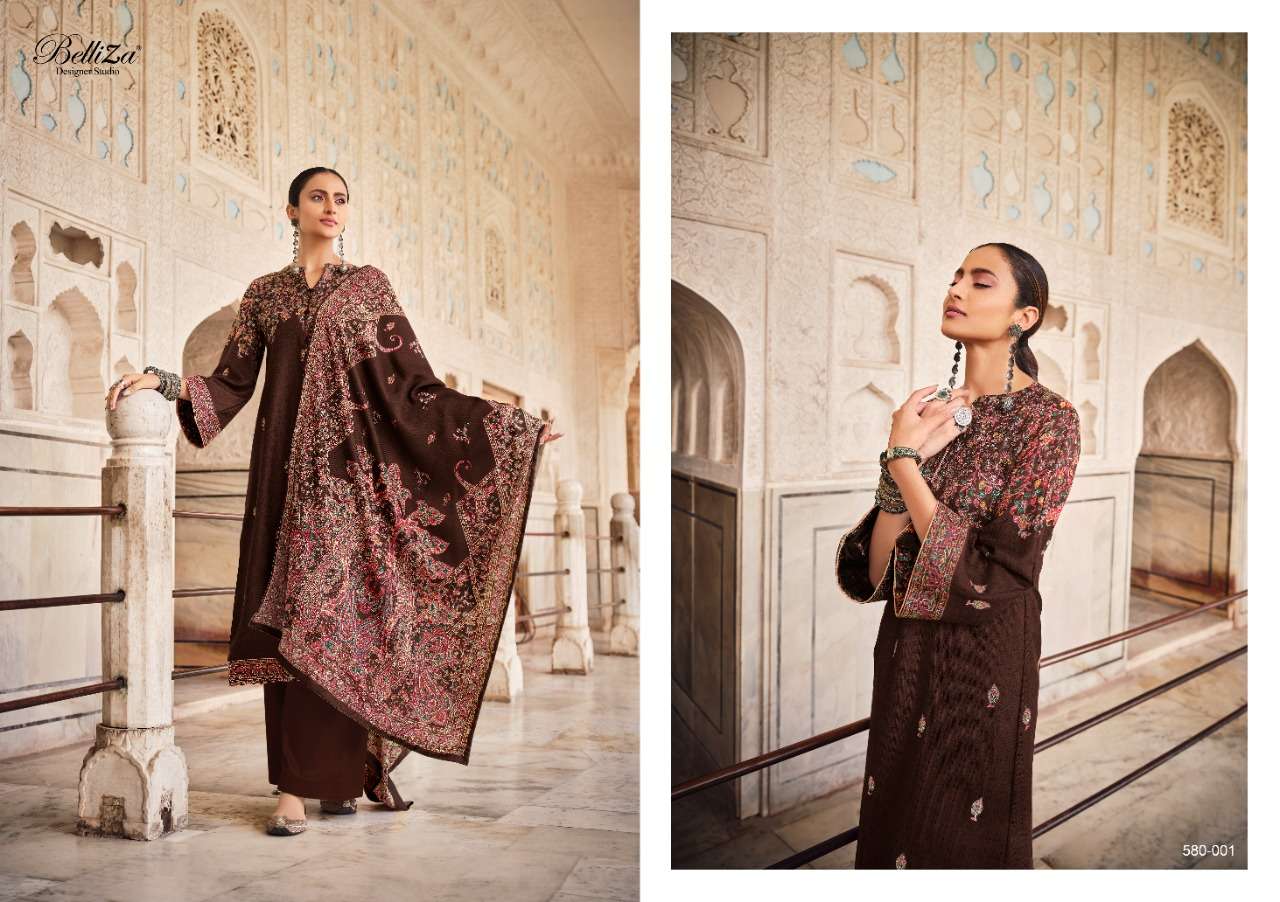 Belliza Kashmiriyat  Vol 2 Designer Pashmina Unstitched Dress Material