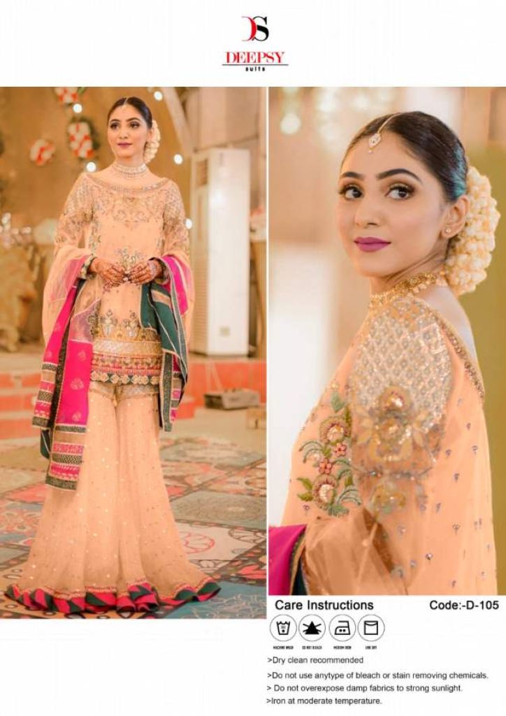 Deepsy 105 Color Embroidery Low Rate Pakistani Salwar Kameez