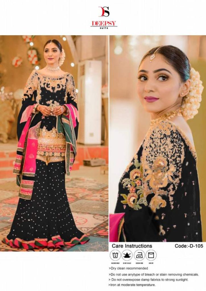 Deepsy 105 Color Embroidery Low Rate Pakistani Salwar Kameez