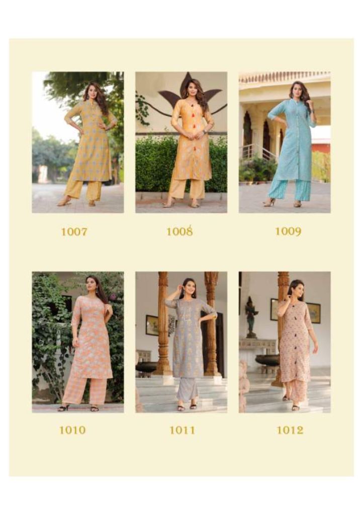 Diya Trends Celebration Vol 1 Fancy Wear Kurti With Bottom Catalog