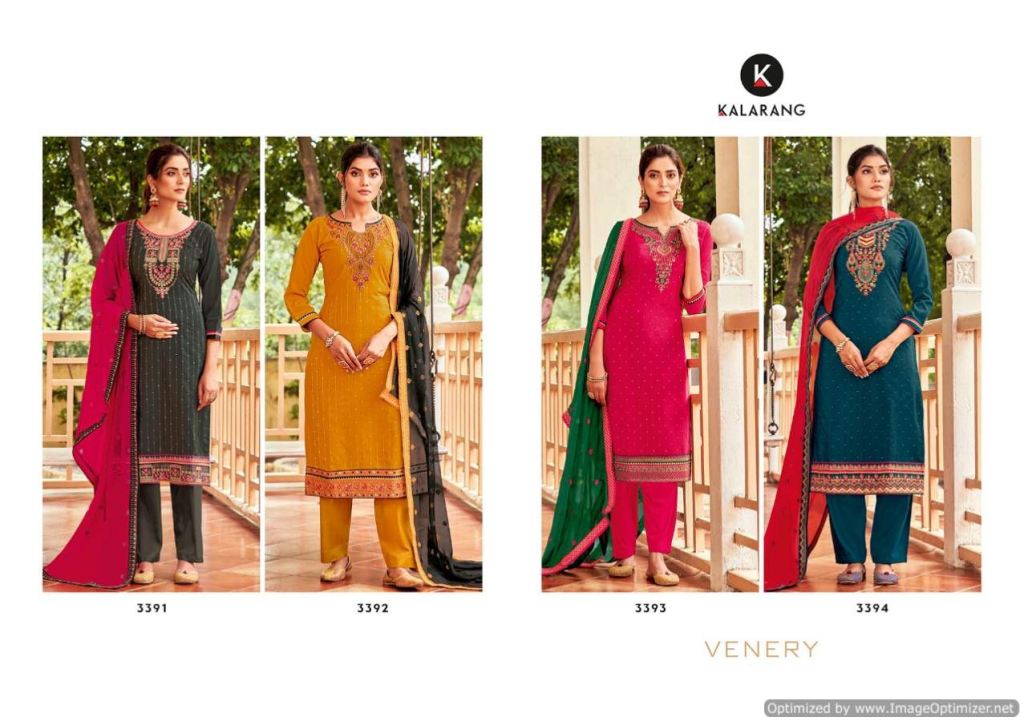 Kalarang Venery Festive Wear Designer Salwar Suits