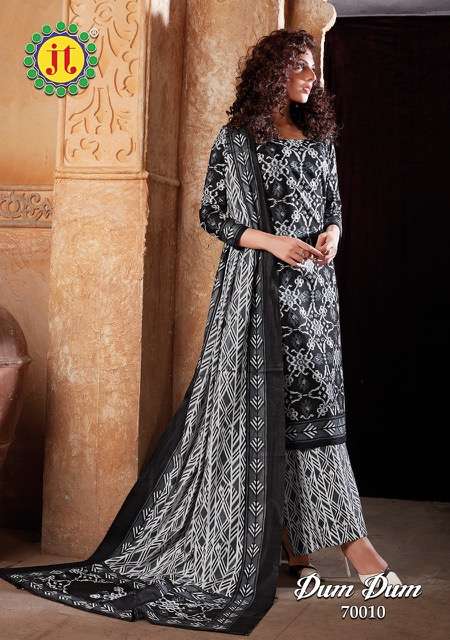 Jt Dum Dum Vol 70 Printed Cotton Dress Material Catalog