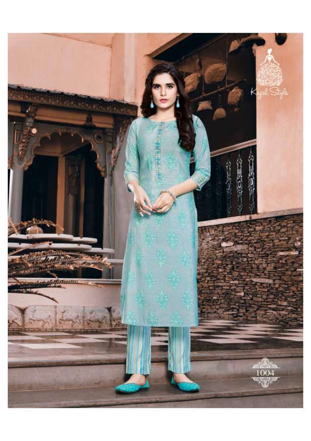 Kajal Style Urban Beauty Vol 1 Fancy Wholesale Kurti With Bottom Catalog