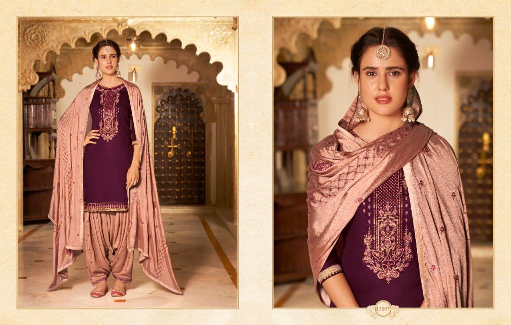 Kalaroop Fashion Of Patiyala Vol 32 Designer Silk Readymade Salwar Suits Catalog