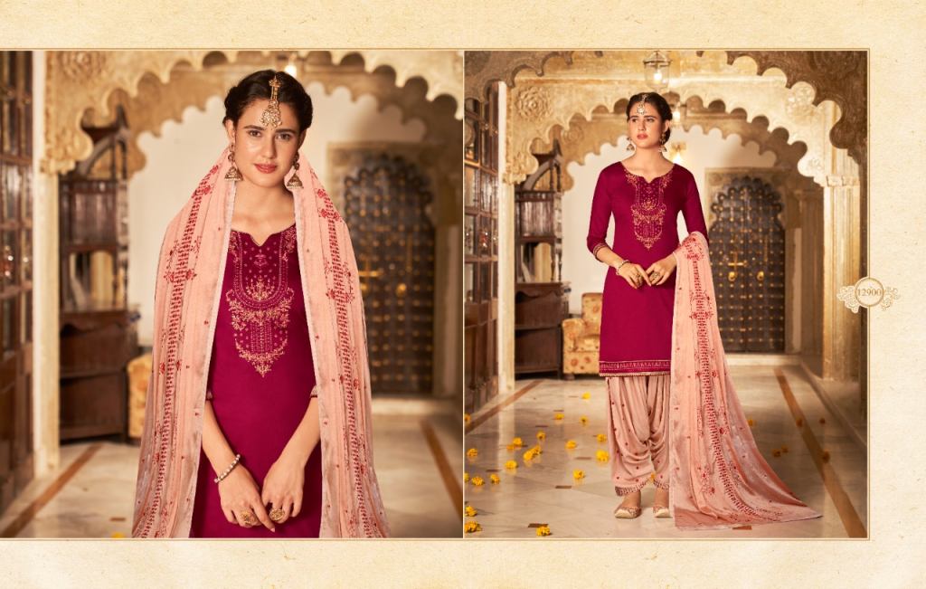 Kalaroop Fashion Of Patiyala Vol 32 Designer Silk Readymade Salwar Suits Catalog