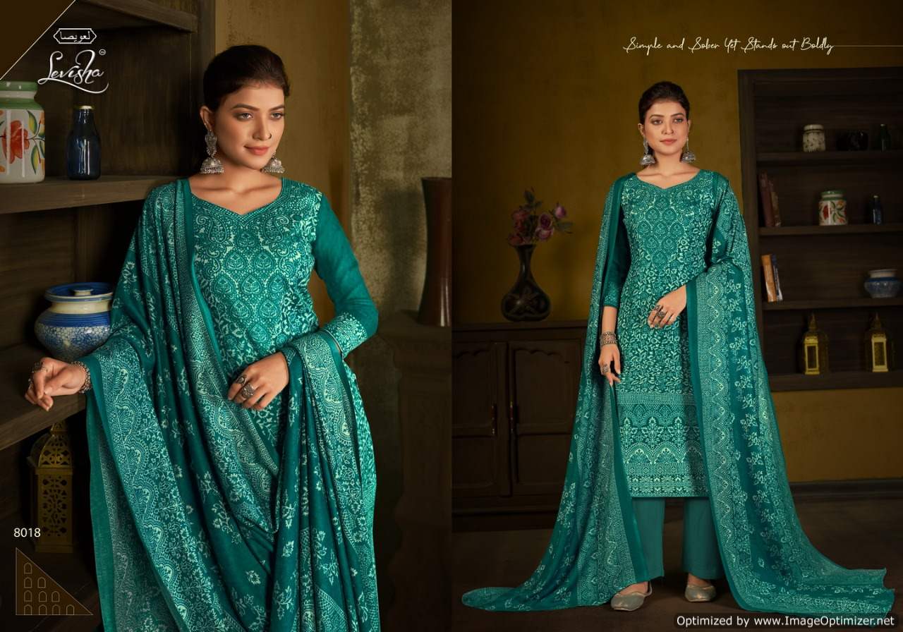 Levisha Alisa Vol 2 Winter Designer Pashmina Dress Material Catalog