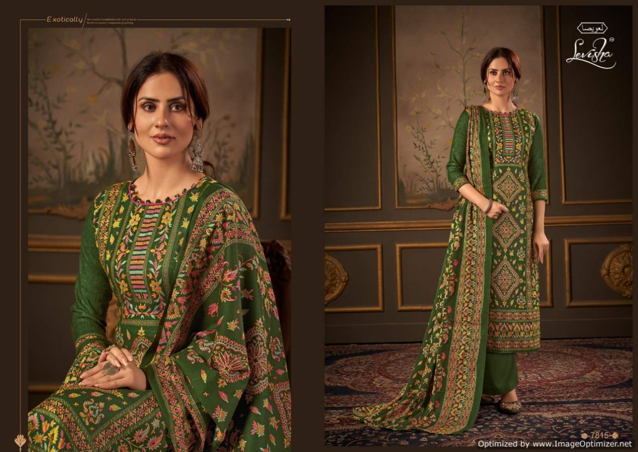 Levisha Femina Vol 12 Winter Wear Pashmina Dress Material Catalog