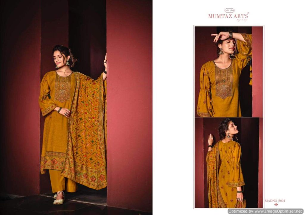 Mumtaz Arts Madno Digital Printed Designer Dress Material