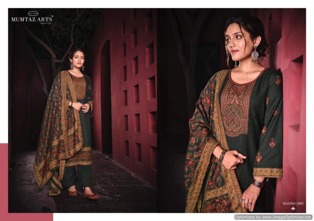 Mumtaz Arts Madno Digital Printed Designer Dress Material