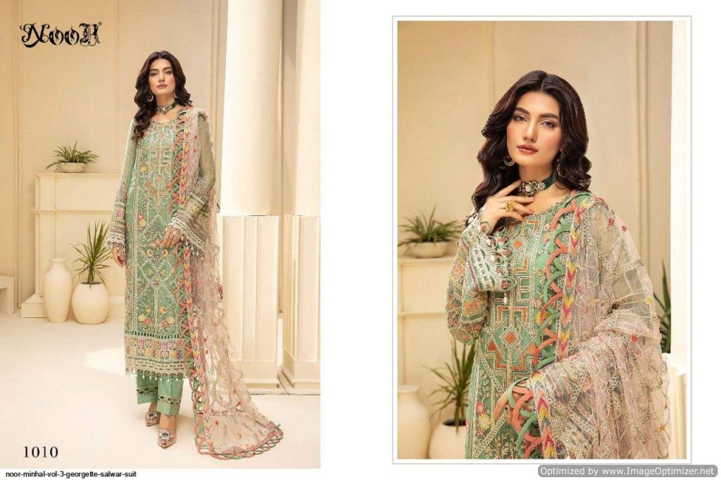 Noor Minhal Vol 3 Premium Pakistani Suits Catalog