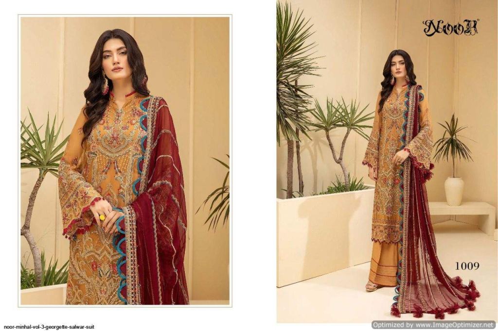 Noor Minhal Vol 3 Premium Pakistani Suits Catalog