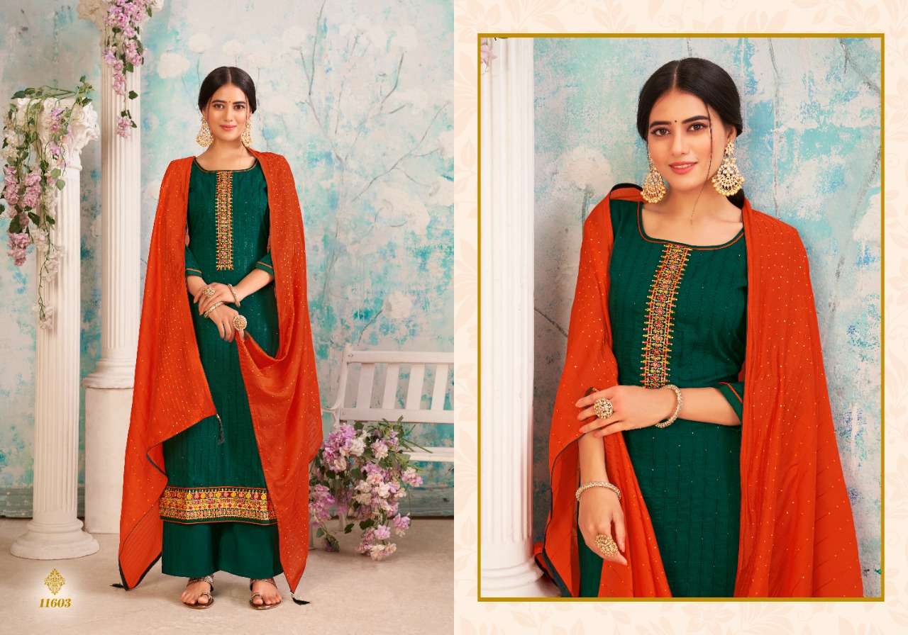Panch Ratna Aagaman 2 Silk Fancy Festive Wear Wholesale Salwar