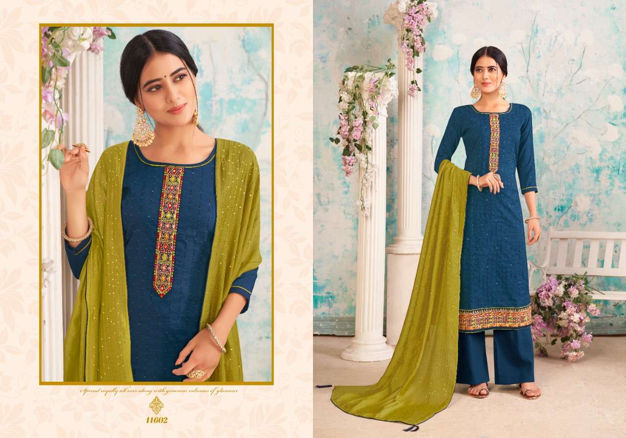 Panch Ratna Aagaman 2 Silk Fancy Festive Wear Wholesale Salwar