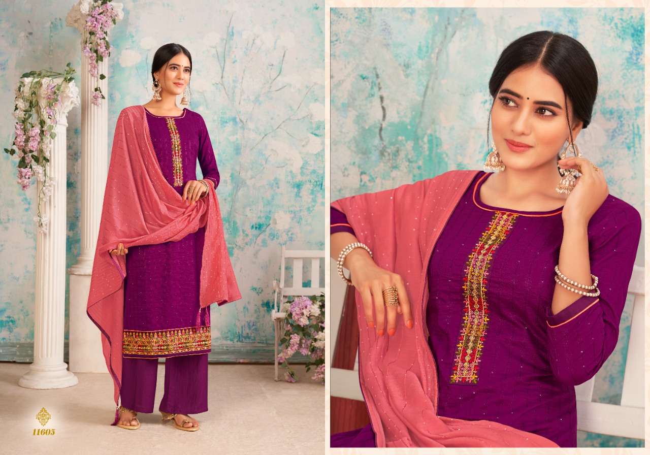 Panch Ratna Aagaman 2 Silk Fancy Festive Wear Wholesale Salwar