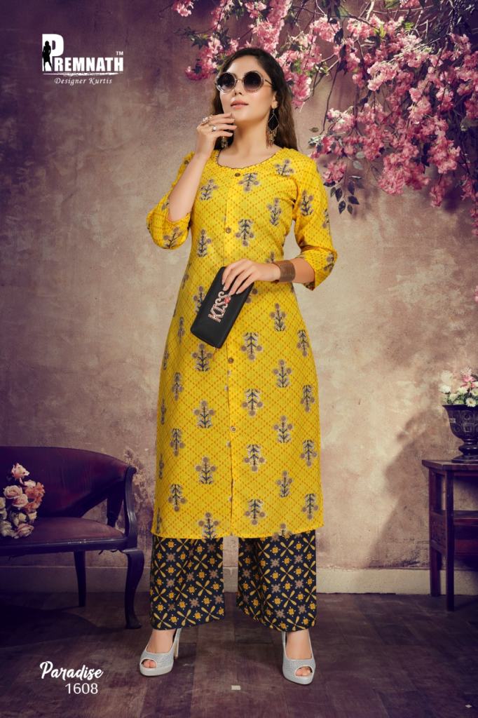 Premnath Paradise Vol 3 Kurti With Bottom Catalog