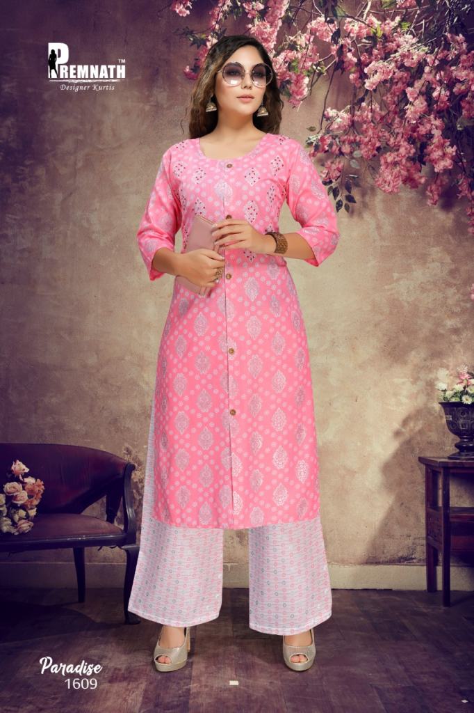 Premnath Paradise Vol 3 Kurti With Bottom Catalog