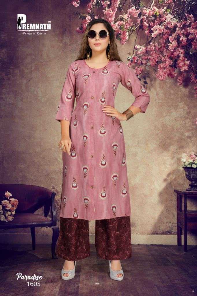 Premnath Paradise Vol 3 Kurti With Bottom Catalog