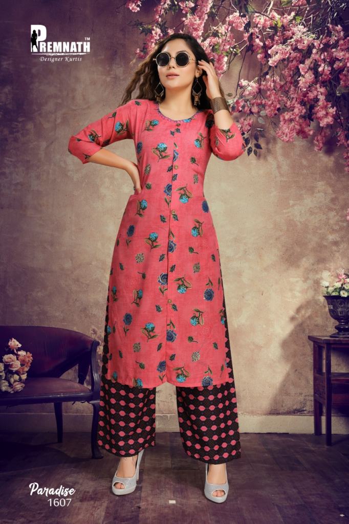 Premnath Paradise Vol 3 Kurti With Bottom Catalog
