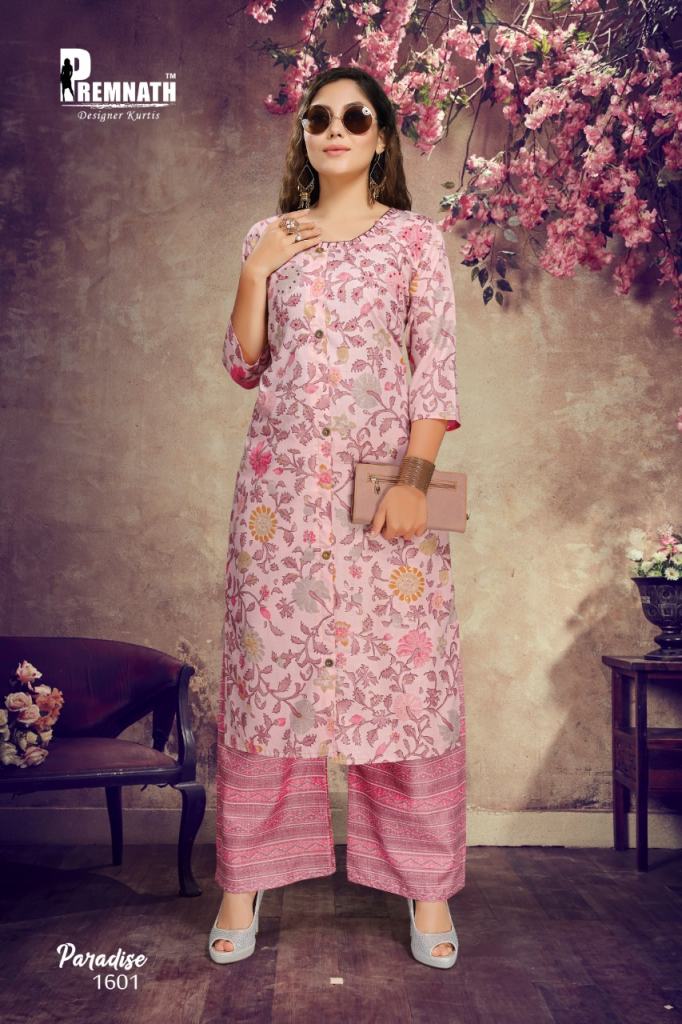 Premnath Paradise Vol 3 Kurti With Bottom Catalog
