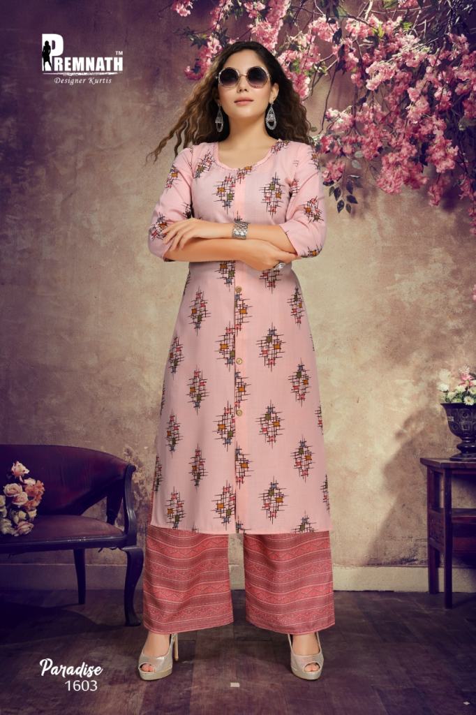 Premnath Paradise Vol 3 Kurti With Bottom Catalog