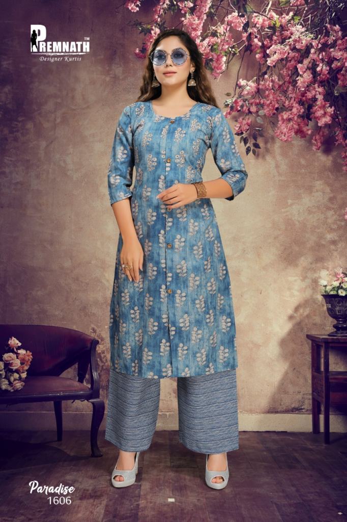 Premnath Paradise Vol 3 Kurti With Bottom Catalog
