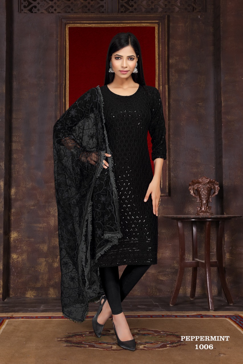 Premnath Peppermint Ethnic Wear Kurti With Dupatta Shop Collection