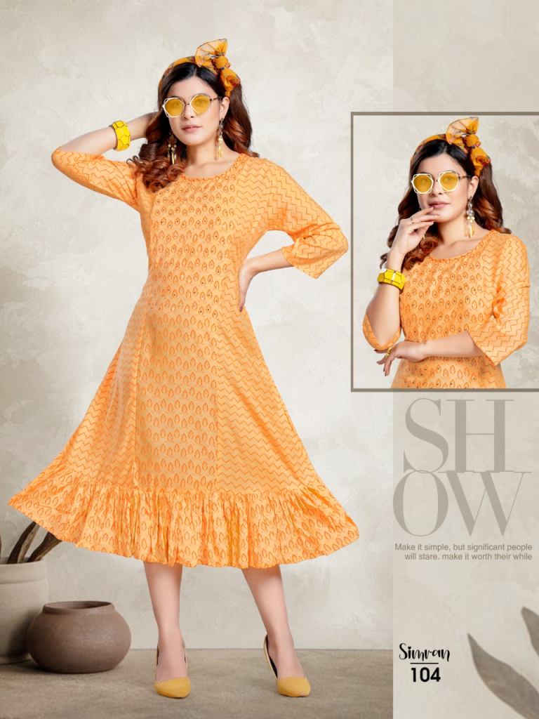 Premnath Simran Anarkali Wholseale Kurti Catalog