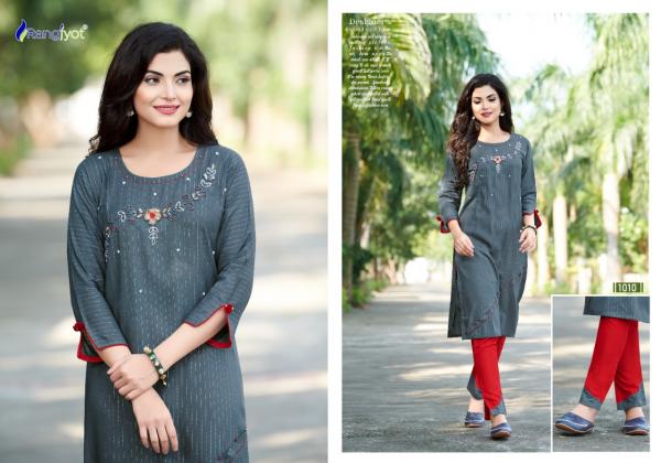 Rangjyot Kayaa  Vol 2 Rayon Fancy Buy Latest Bottom Wear For Women  Catalog