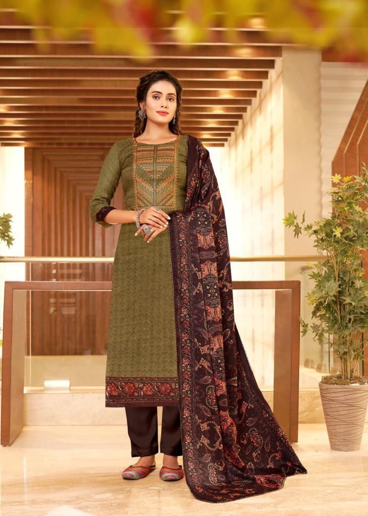 Roli Moli Jamdani Nx Vol 2 Exclusive Pashmina Catalog