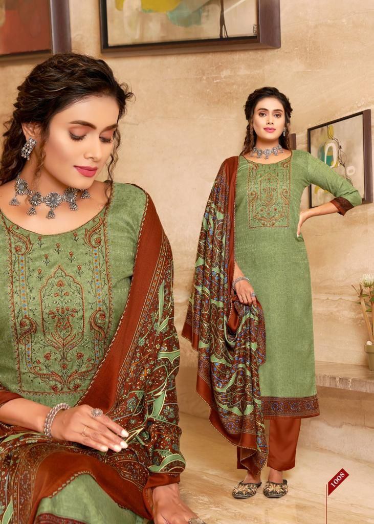 Roli Moli Jamdani Nx Vol 2 Exclusive Pashmina Catalog