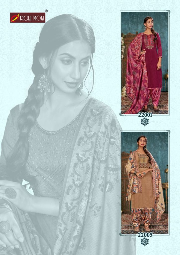 Roli Moli Vaidehi Winter Pashmina Catalog