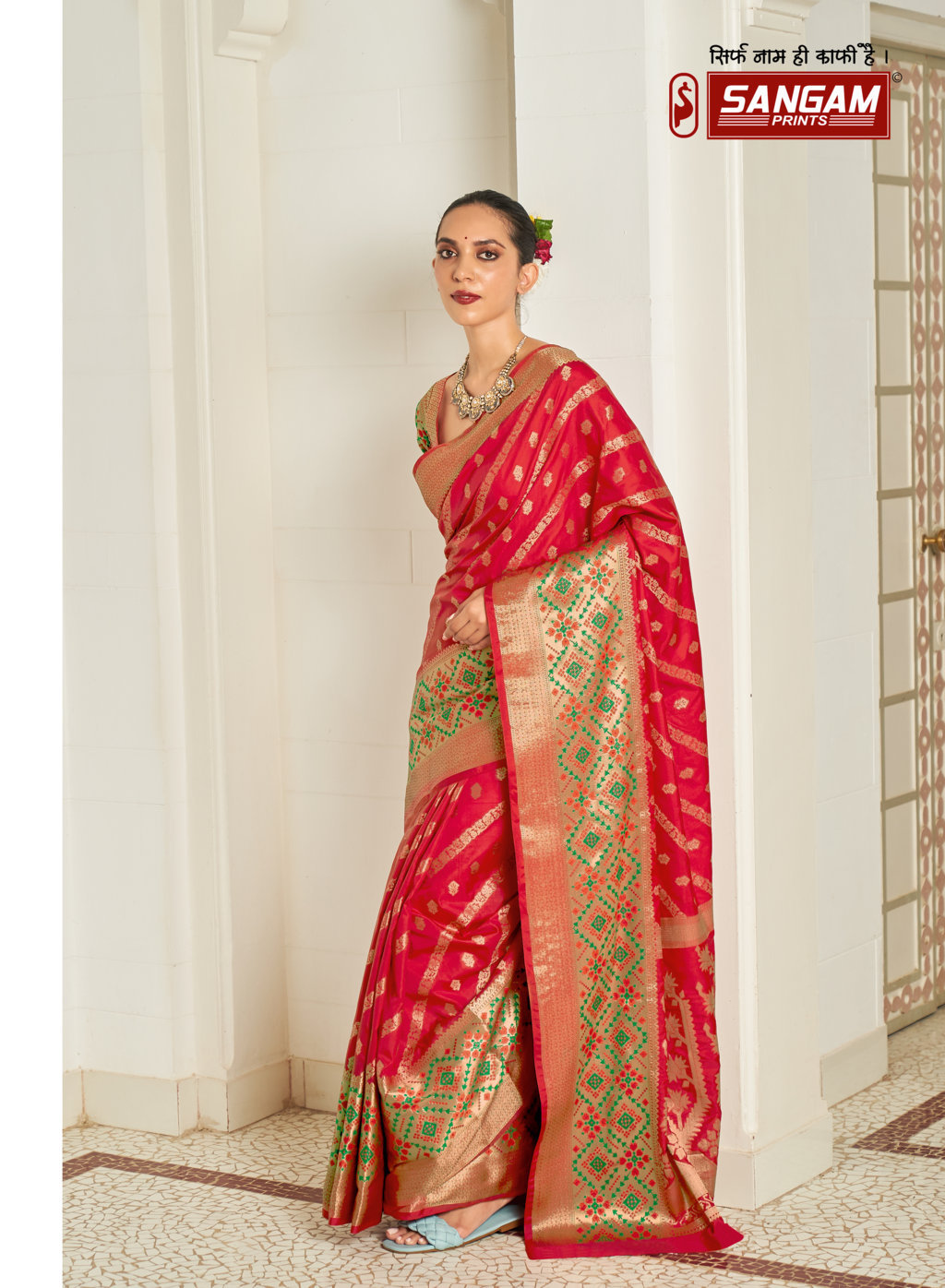 Sangam Arpita Silk Festive Wear Banarasi Wholesale Saree Catalog